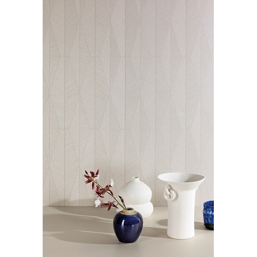 Ari | Diamond Stripes Wallpaper