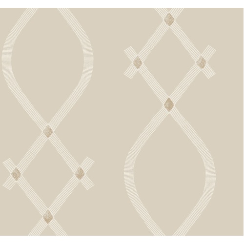 Ellena | Looped Trellis Wallpaper