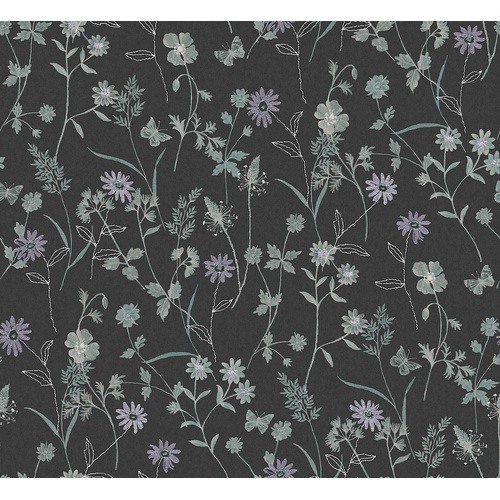 Elysium | Floating Florals Wallpaper