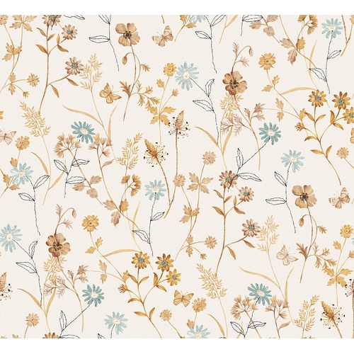 Elysium | Floating Florals Wallpaper